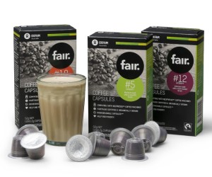 Oxfam launches ethical, environmentally friendly capsules